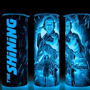 Glow in the Dark The Shining Classic Horror Jack Torrance Axe Cup Mug Tumbler